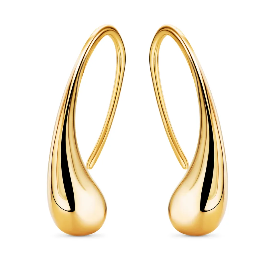 MIORE orecchini argento 925 placcato oro giallo