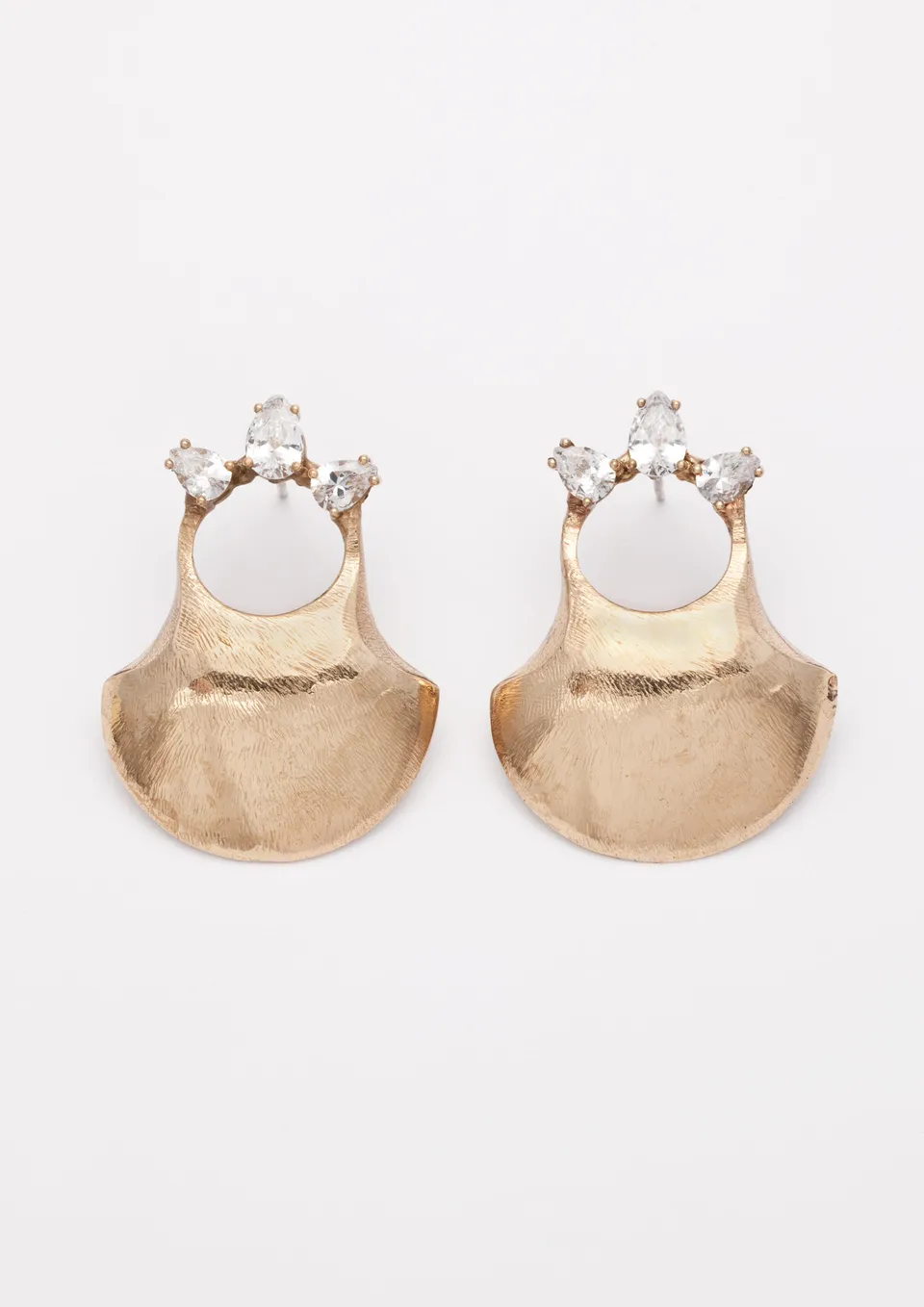Voodoo Jewels Bold Shapes Atunis orecchini bronzo pietre