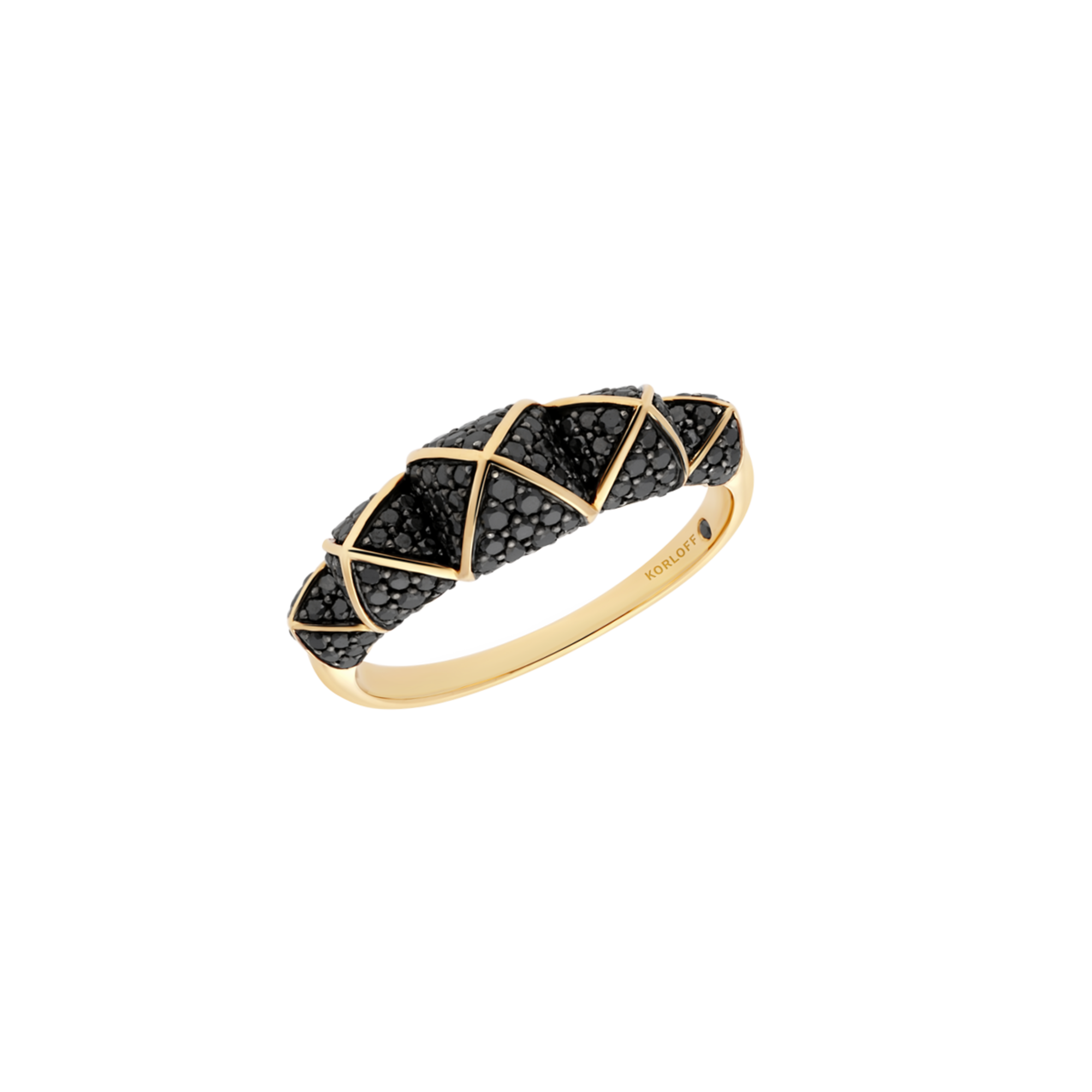 Korloff Korlove JKVR02 anello oro giallo 5 cuori
