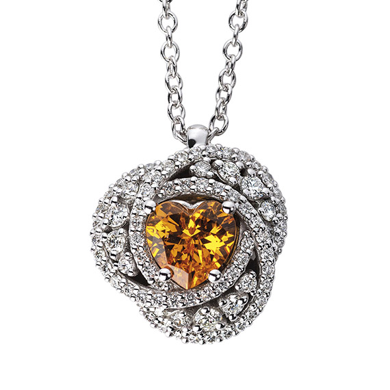 Polello Centrika Collana Granato in Oro