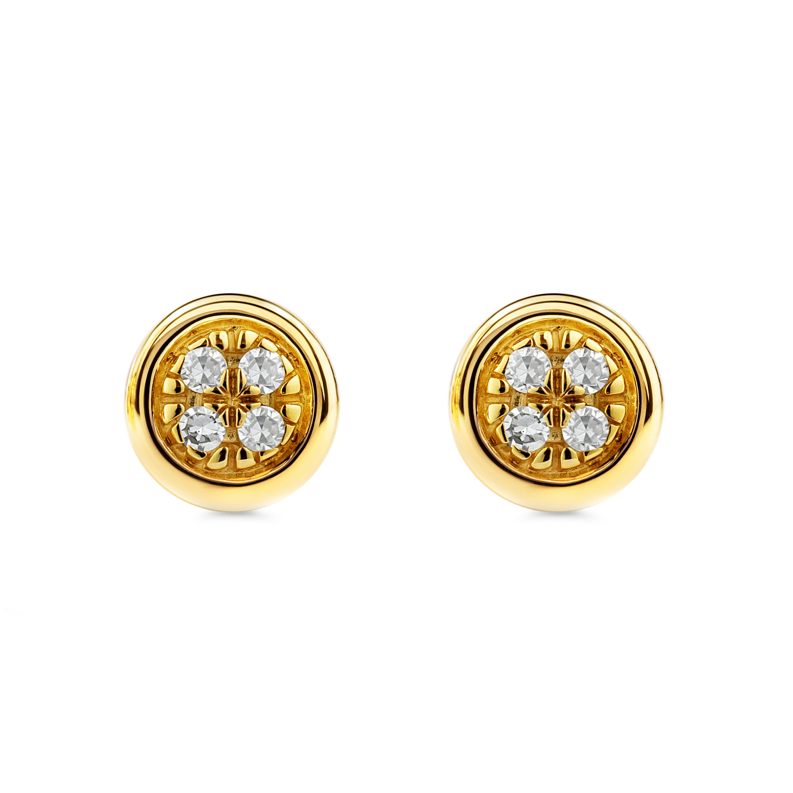 Miore Earrings Orecchini Oro Giallo 9KT 375