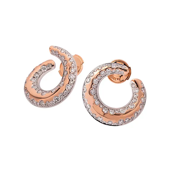 Polello Intima Orecchini Intima oro con diamanti