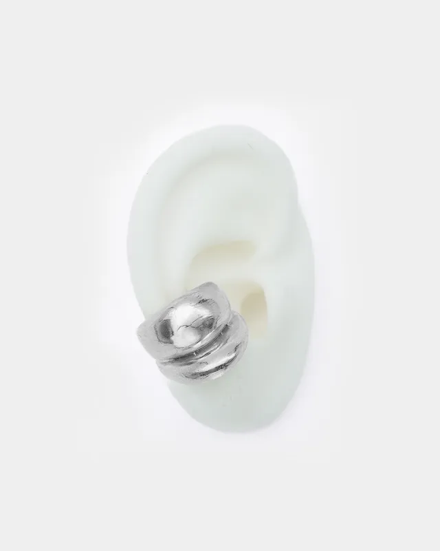Voodoo Jewels Bold Shapes Elara earcuff bronzo argentato