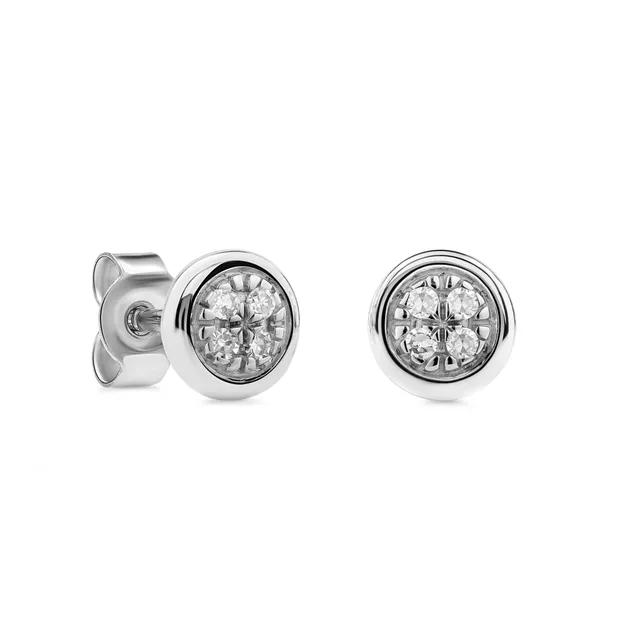 Miore Earrings Orecchini in Oro Bianco 9kt