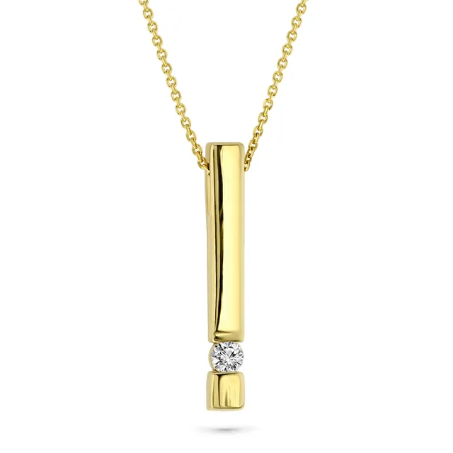 Miore Necklace collana oro giallo 9kt classica