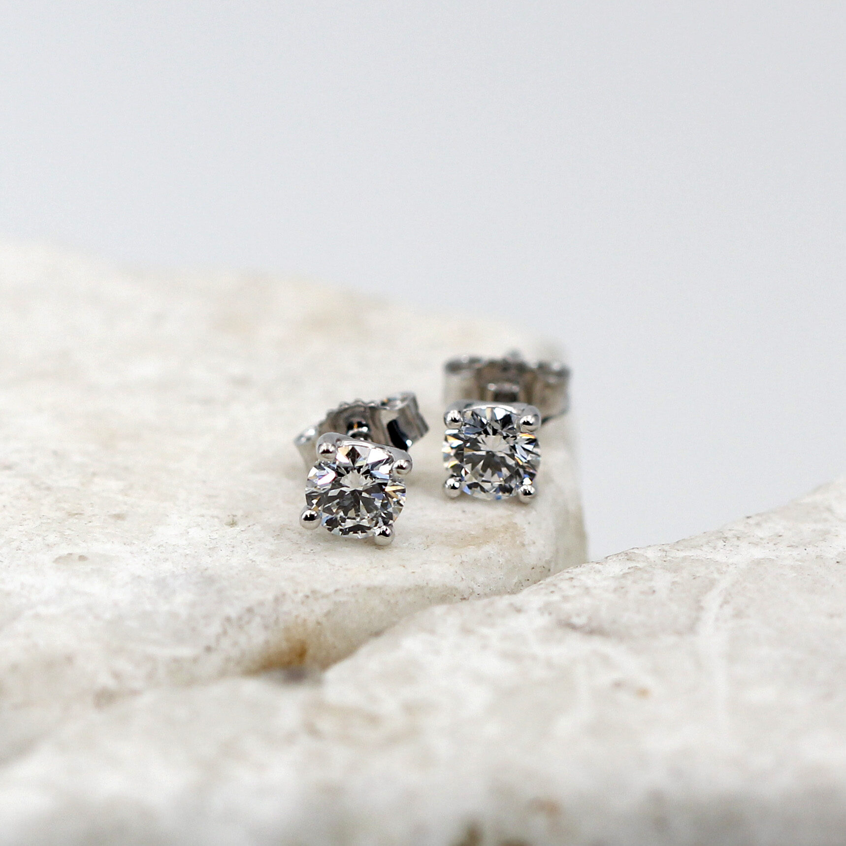 Anna Gioielli Classici orecchini punto luce oro diamanti 1,04 ct
