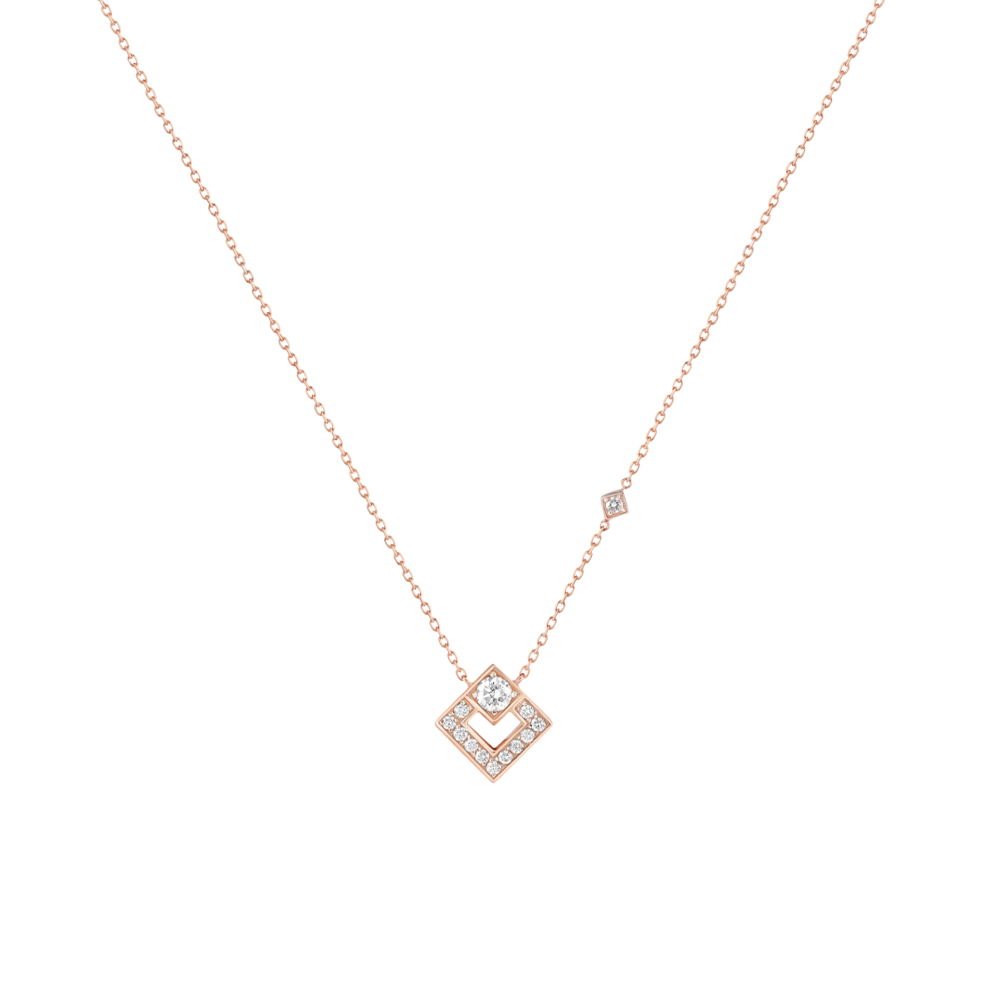 Korloff Eclat JL-JEP02 collana oro rosa diamanti