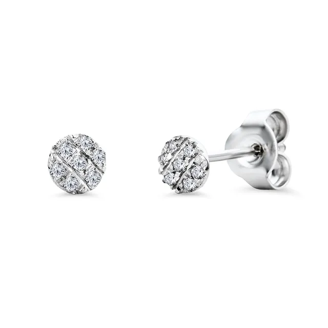Miore Earrings Orecchini Oro Bianco 9KT 375