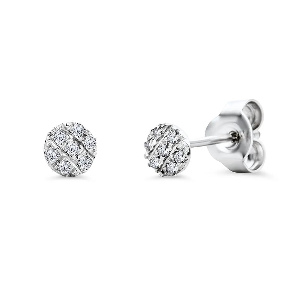 Miore Earrings Orecchini Oro Bianco 9KT 375