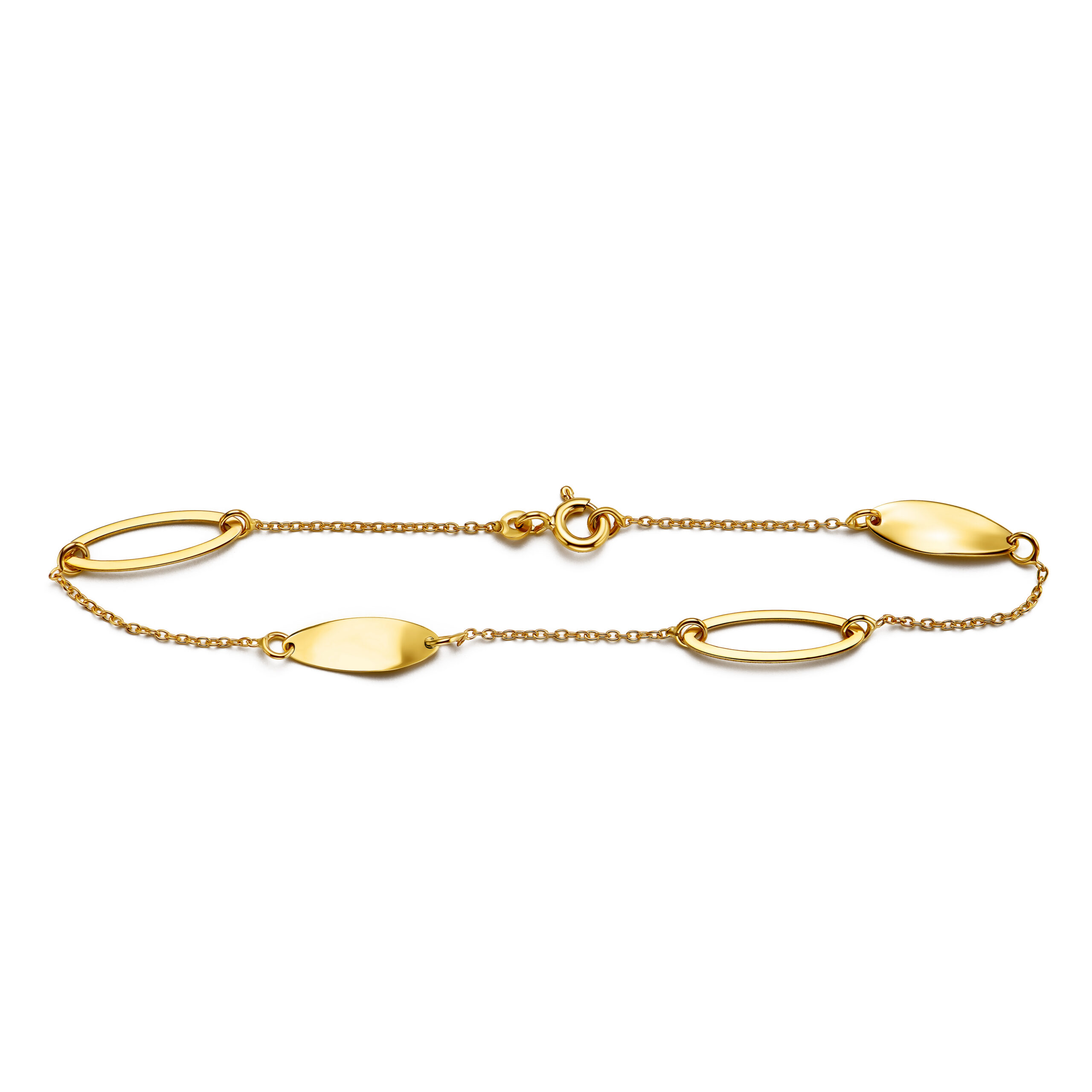 Miore Bracelet Bracciale in Oro Giallo 9Kt 375