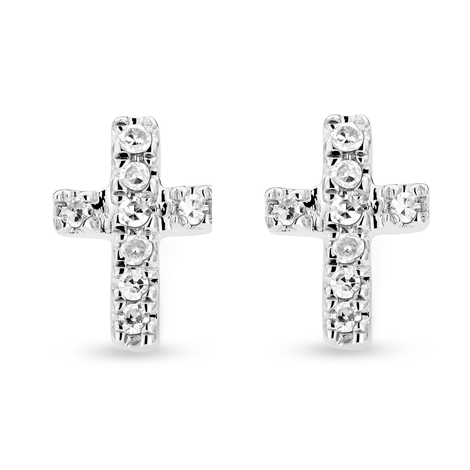 Miore Earrings Orecchini oro bianco 9Kt
