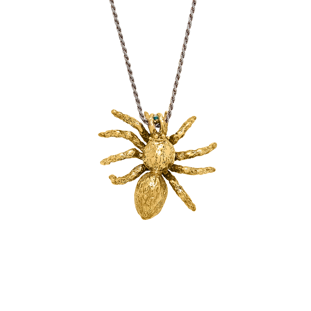 Giulia Iosco Sculpture Tarantula Necklace collana