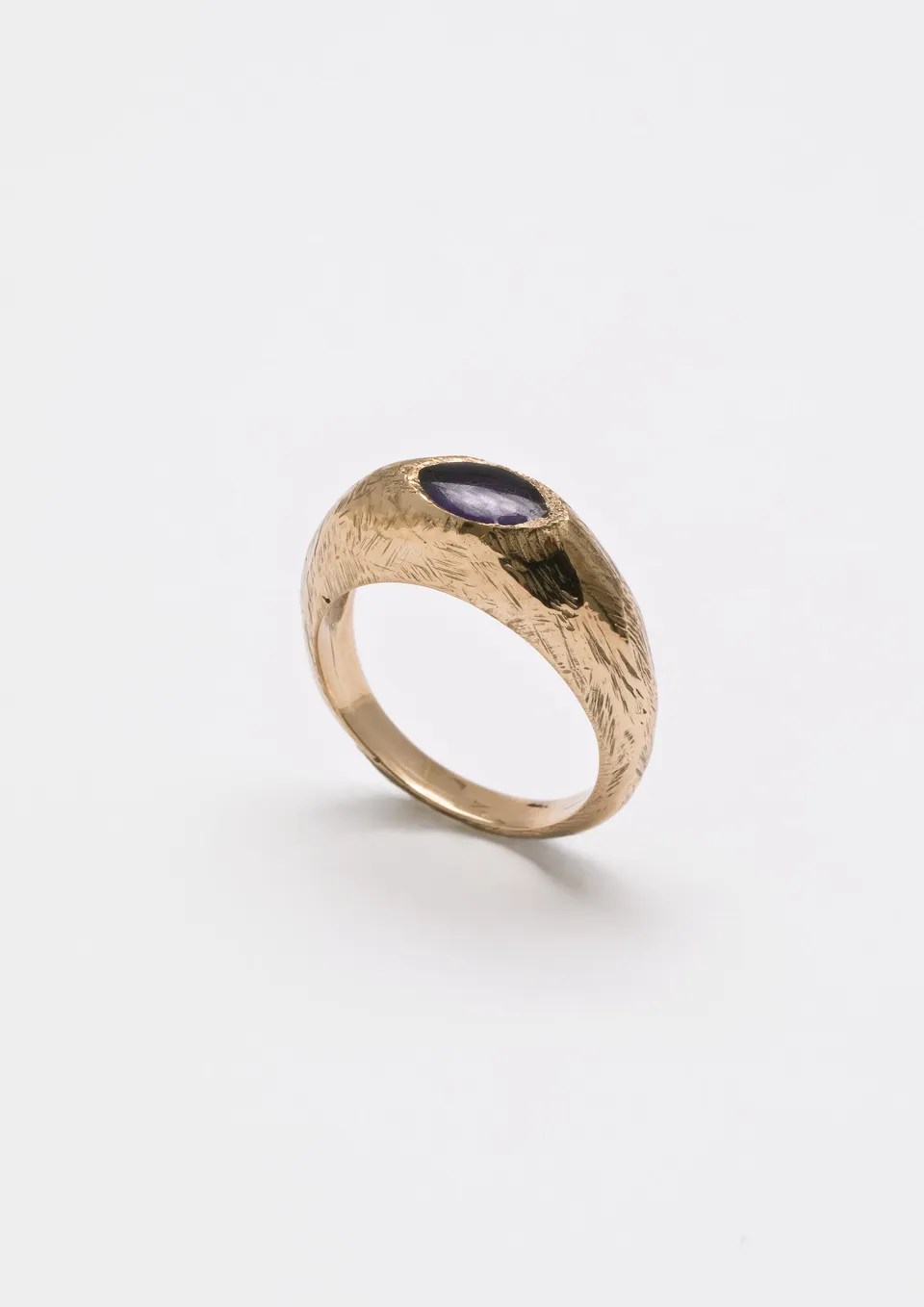 Voodoo Jewels Bold Shapes Tunle anello bronzo glitter oro