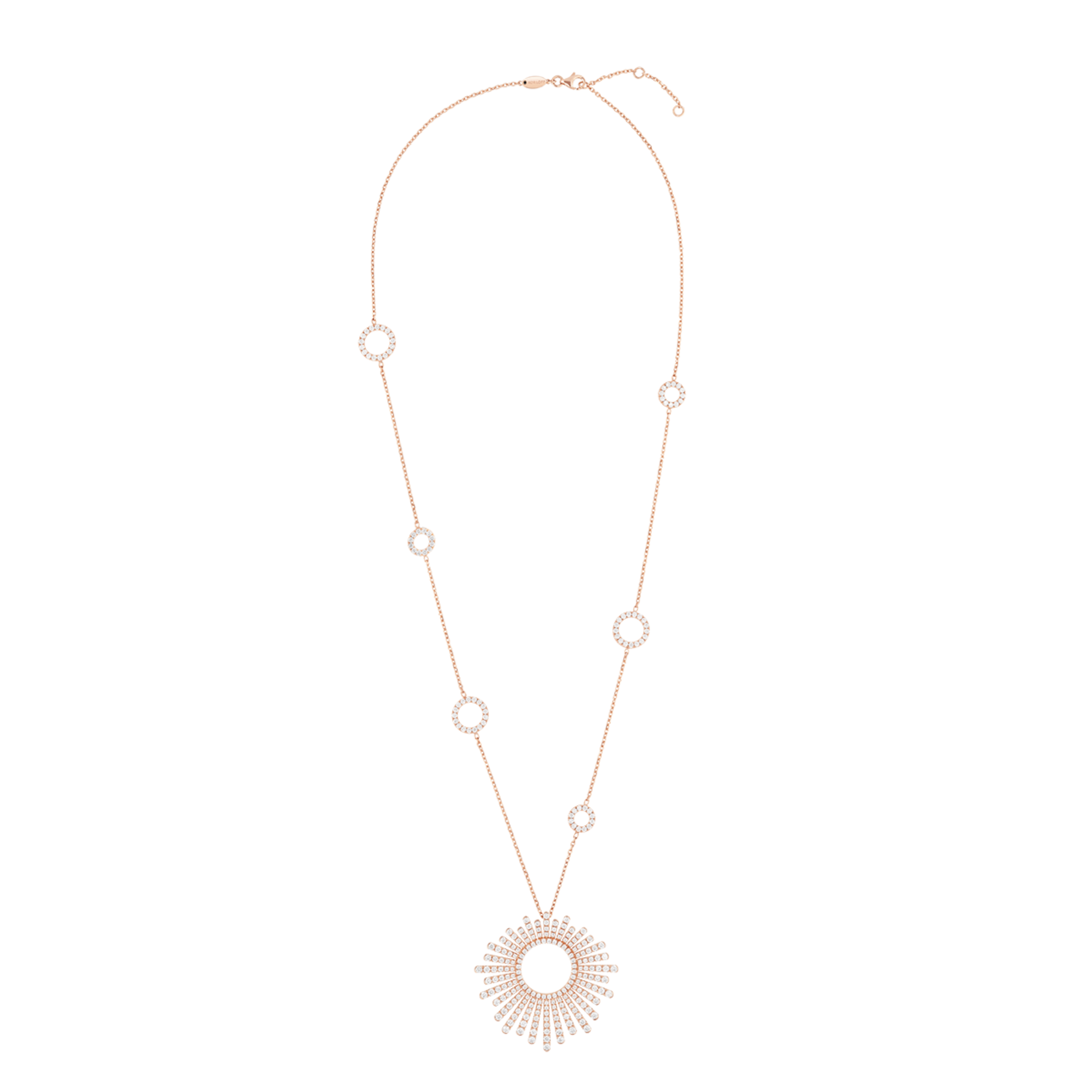 Korloff Divine Fougue JL-JDFP04 collana oro rosa diamanti