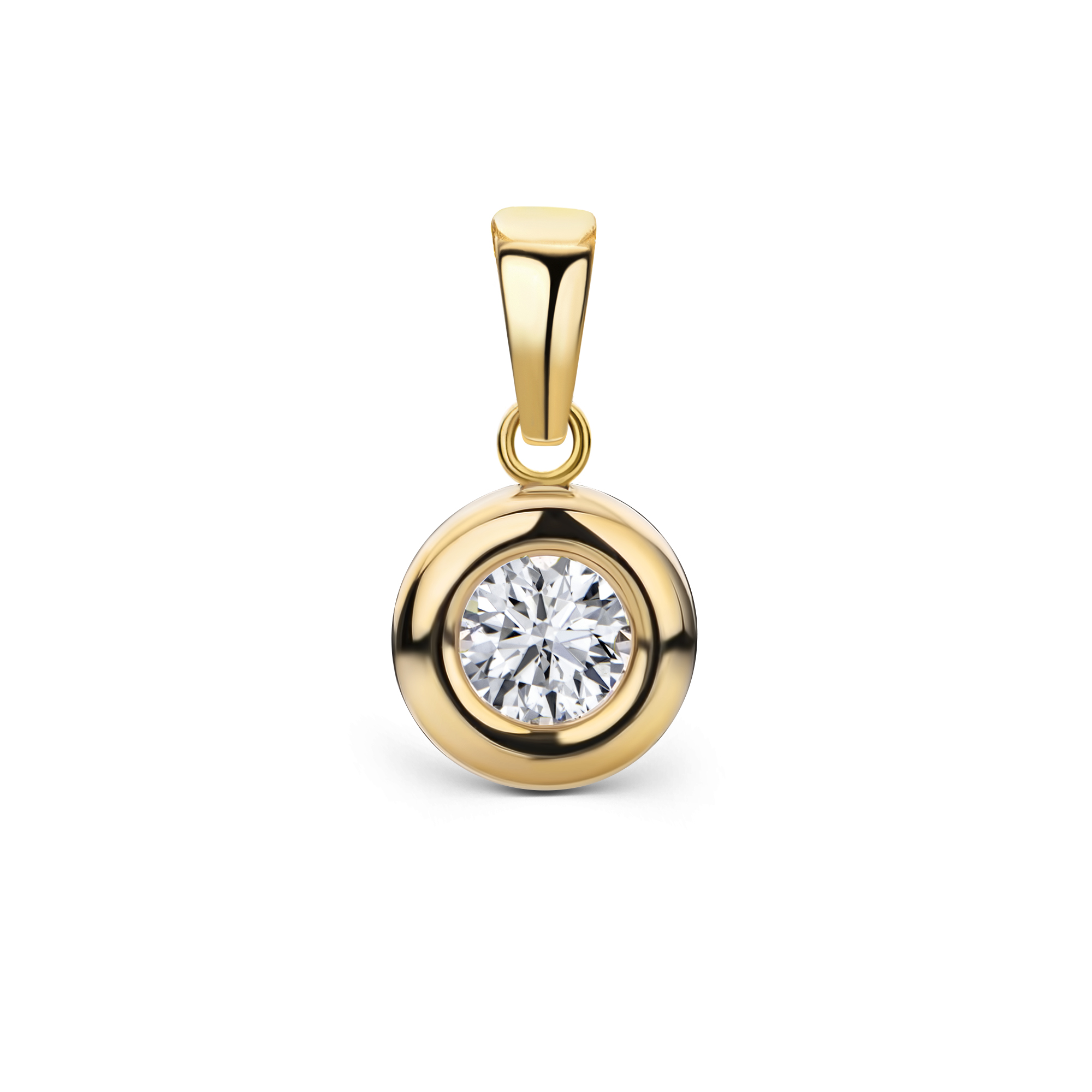 Miore Pendant ciondolo oro giallo 9kt classico