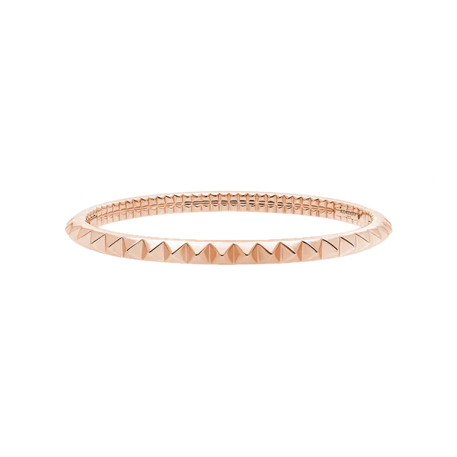 Korloff Korlove JKVB04 bangle oro rosa cuore pavé 16 cm
