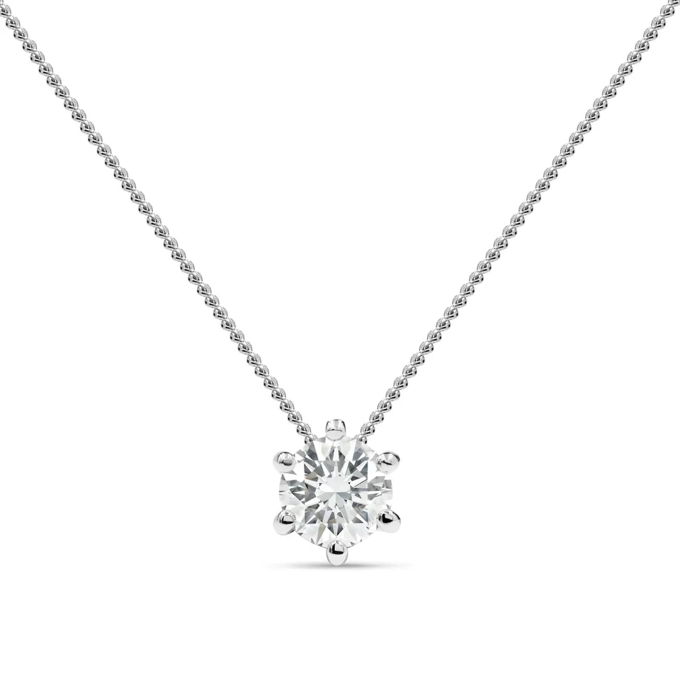 Miore Collana Oro Bianco 14Kt 585