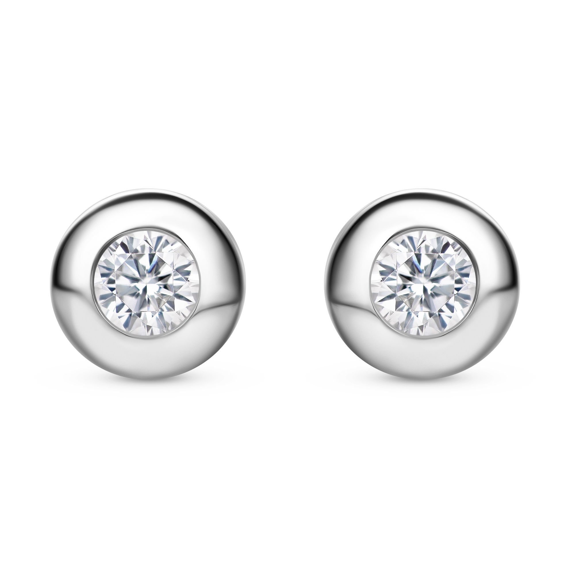 Miore Orecchini Argento 925 Zirconia Cubica