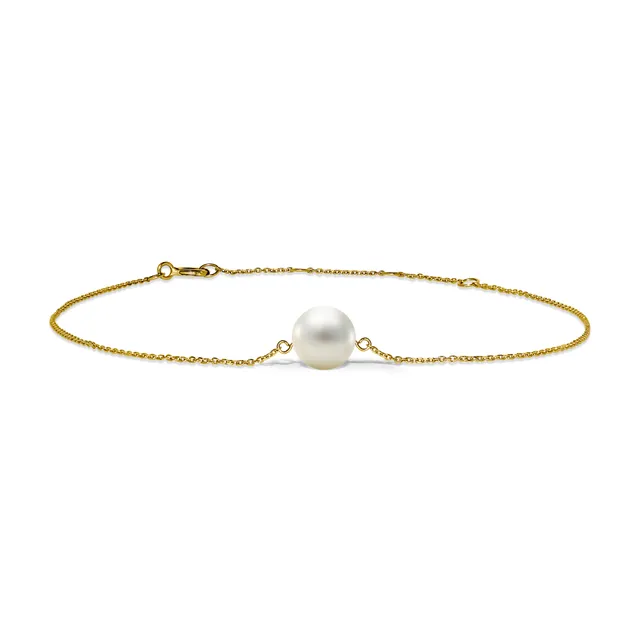 Miore Bracelet bracciale oro giallo 14kt perle