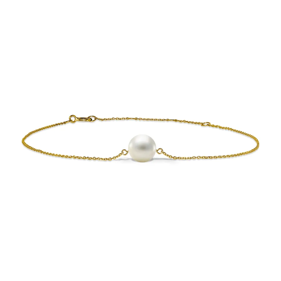 Miore Bracelet bracciale oro giallo 14kt perle