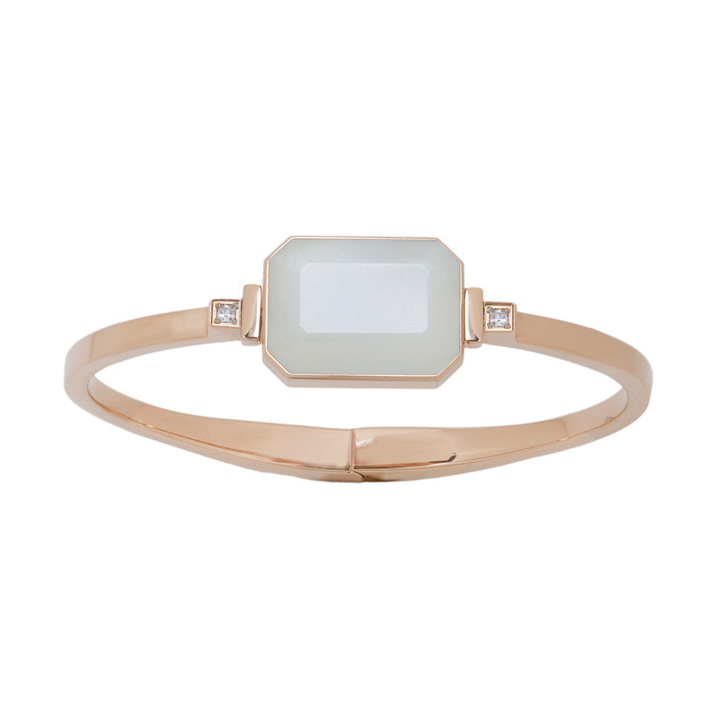 Ringly Luxe Rosé All Day bracciale smart S/M pietra di luna