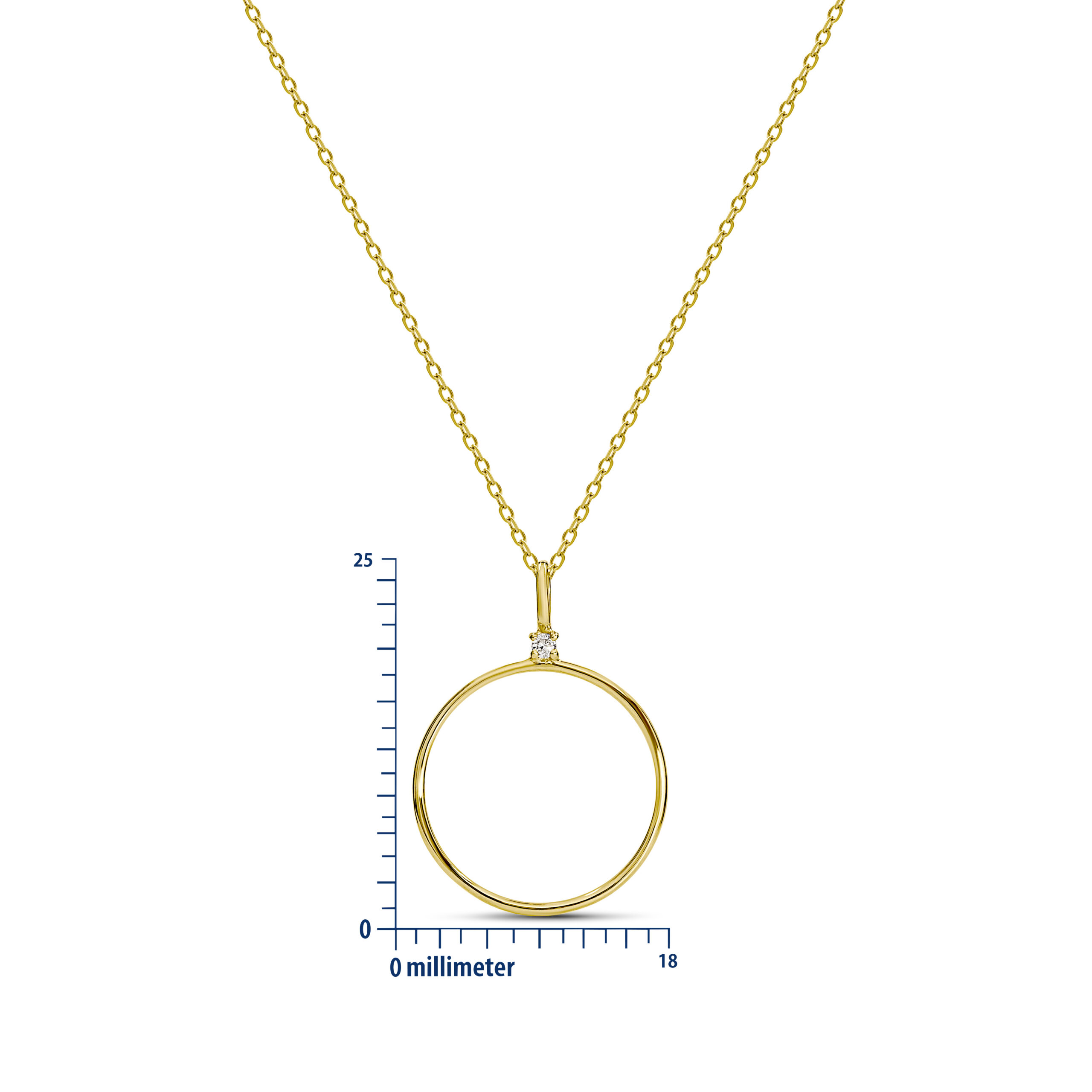 Miore Collana Oro Giallo 14Kt 585