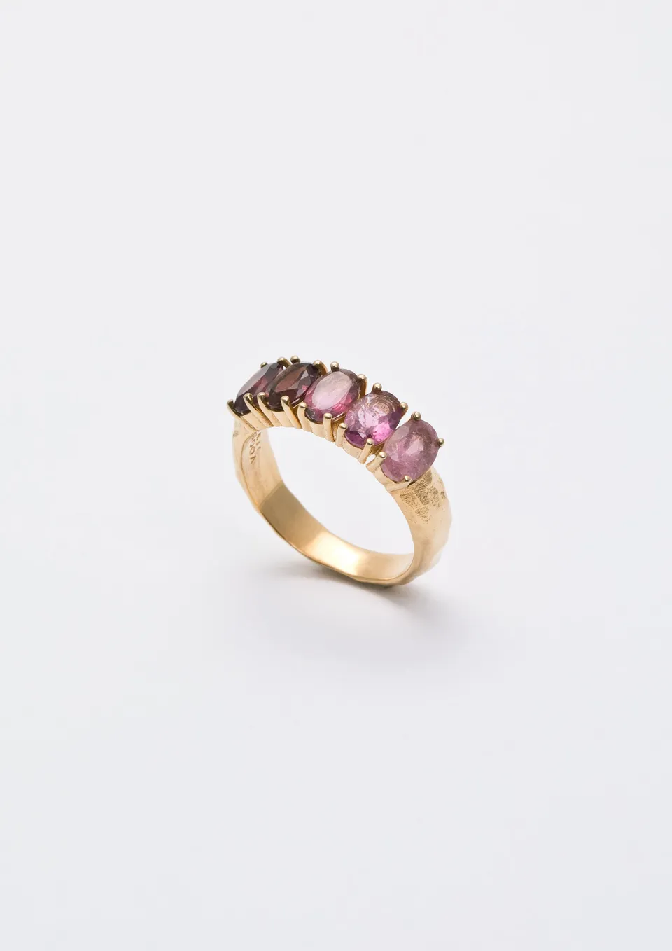 Voodoo Jewels Bold Shapes Anisha anello tormaline ovali