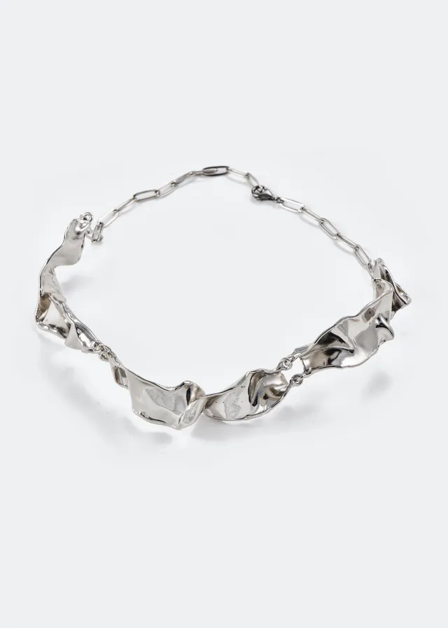 Voodoo Jewels Bold Shapes Mayumi choker bronzo oro