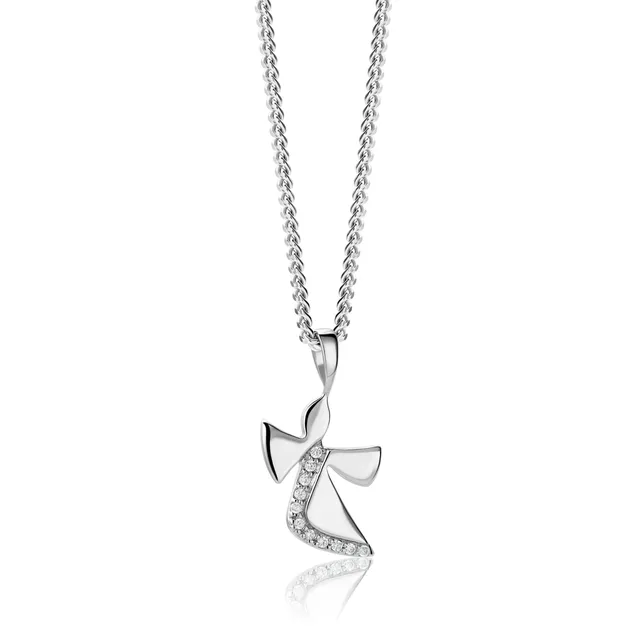 Miore Collana Argento 925 Zirconia Cubica