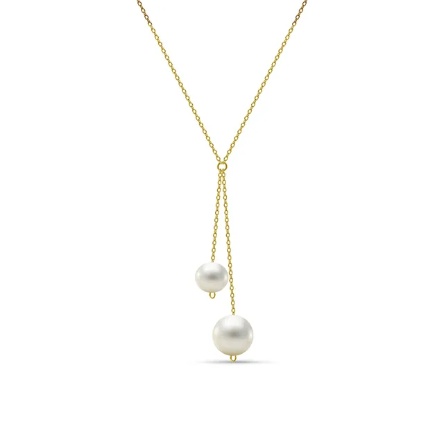 Miore Necklace collana oro giallo 14KT perla