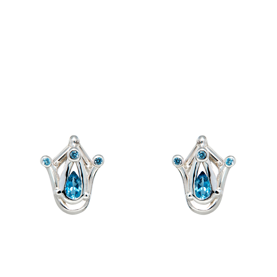 Giulia Iosco Aurora Borealis Studs orecchini lobo