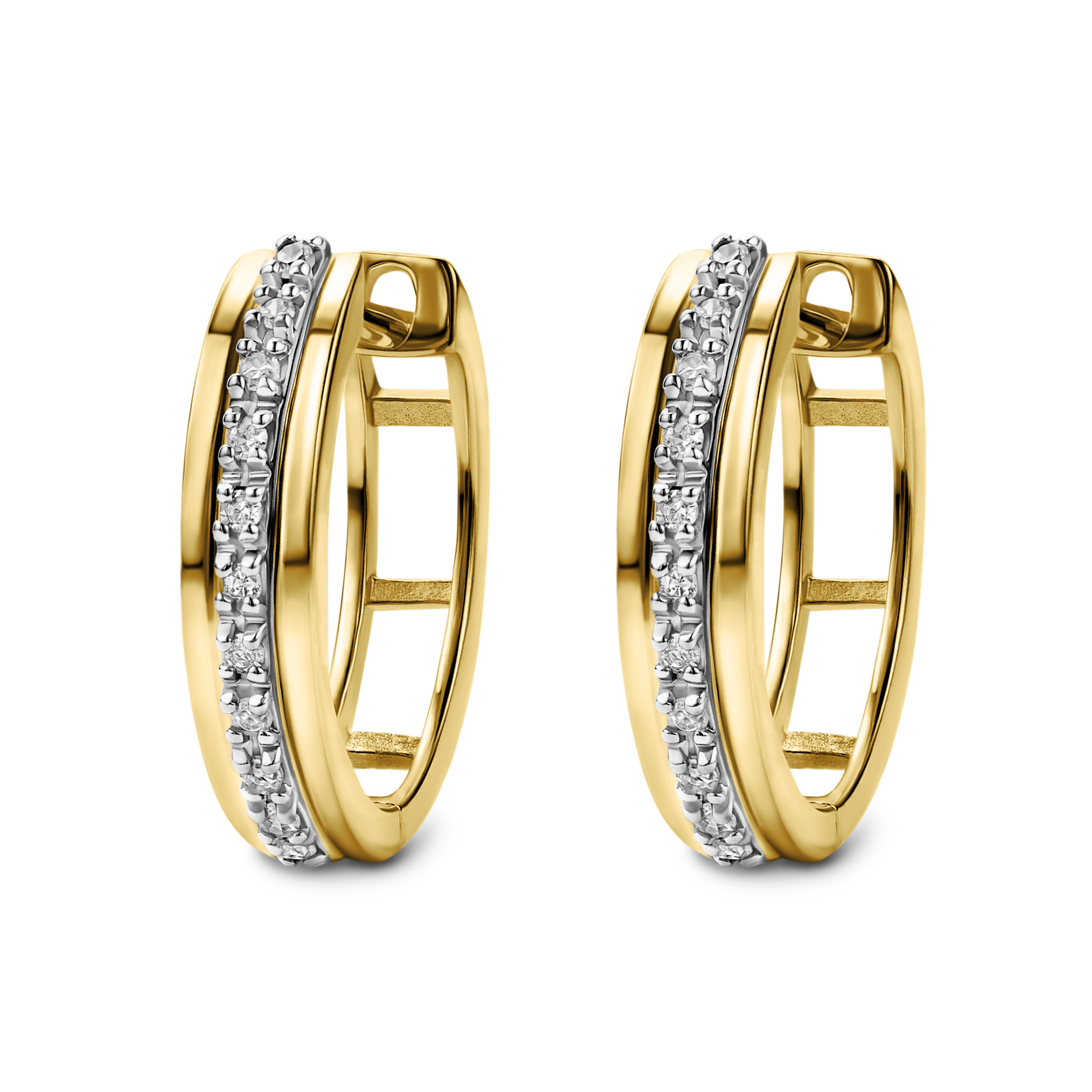 Miore Earrings Orecchini in Oro Giallo 14KT 585