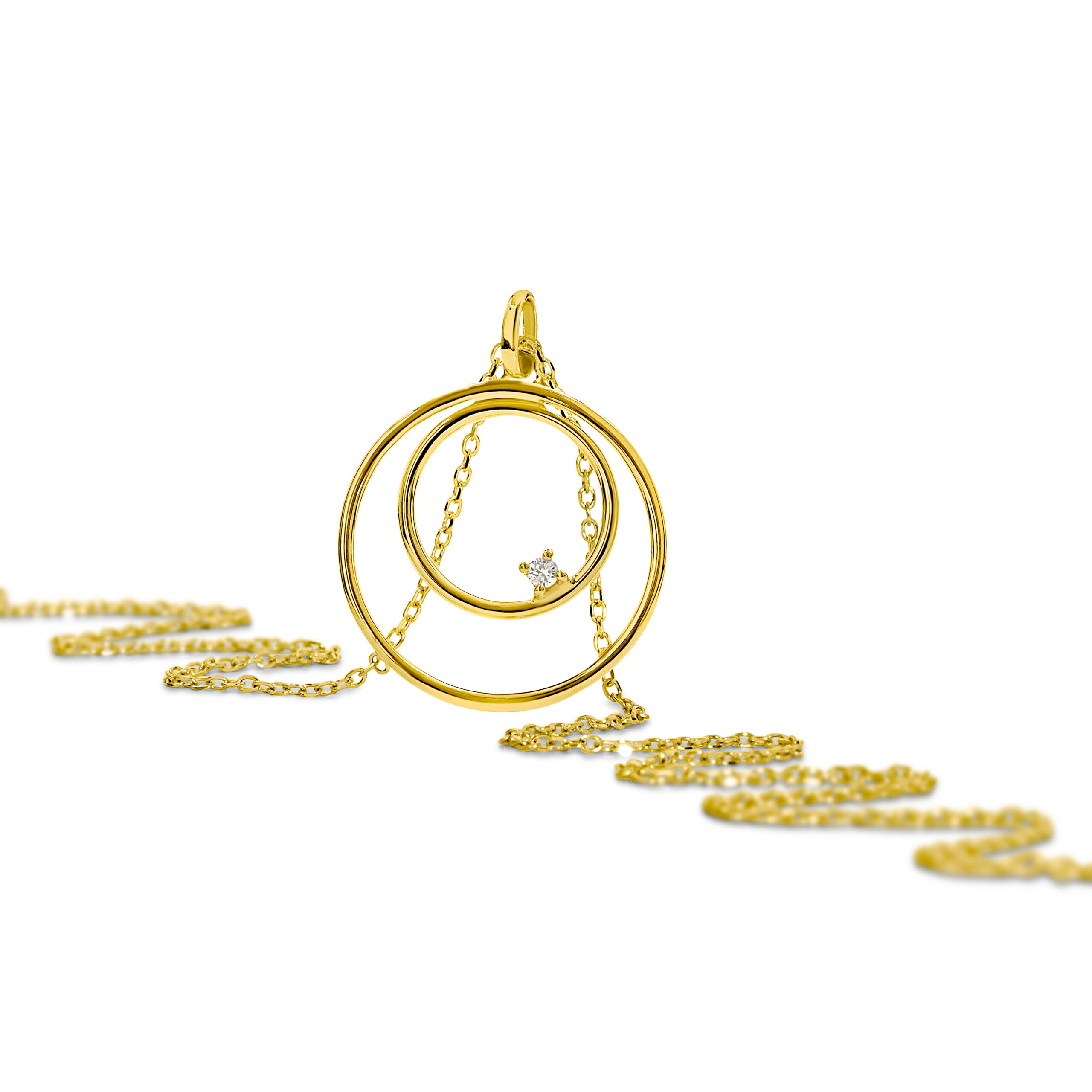 MIORE Catenina oro giallo 14KT 585 donna