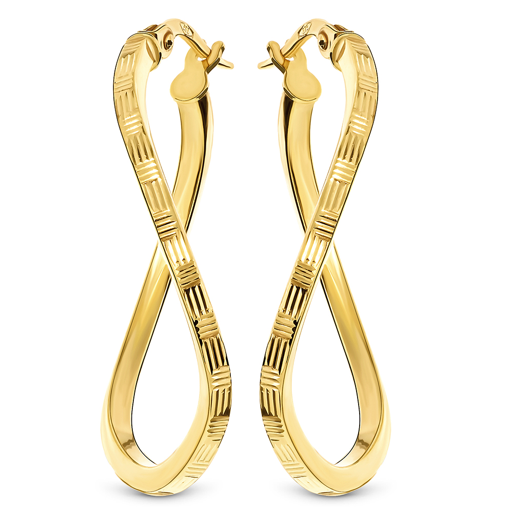 Miore orecchini oro giallo 9kt 375