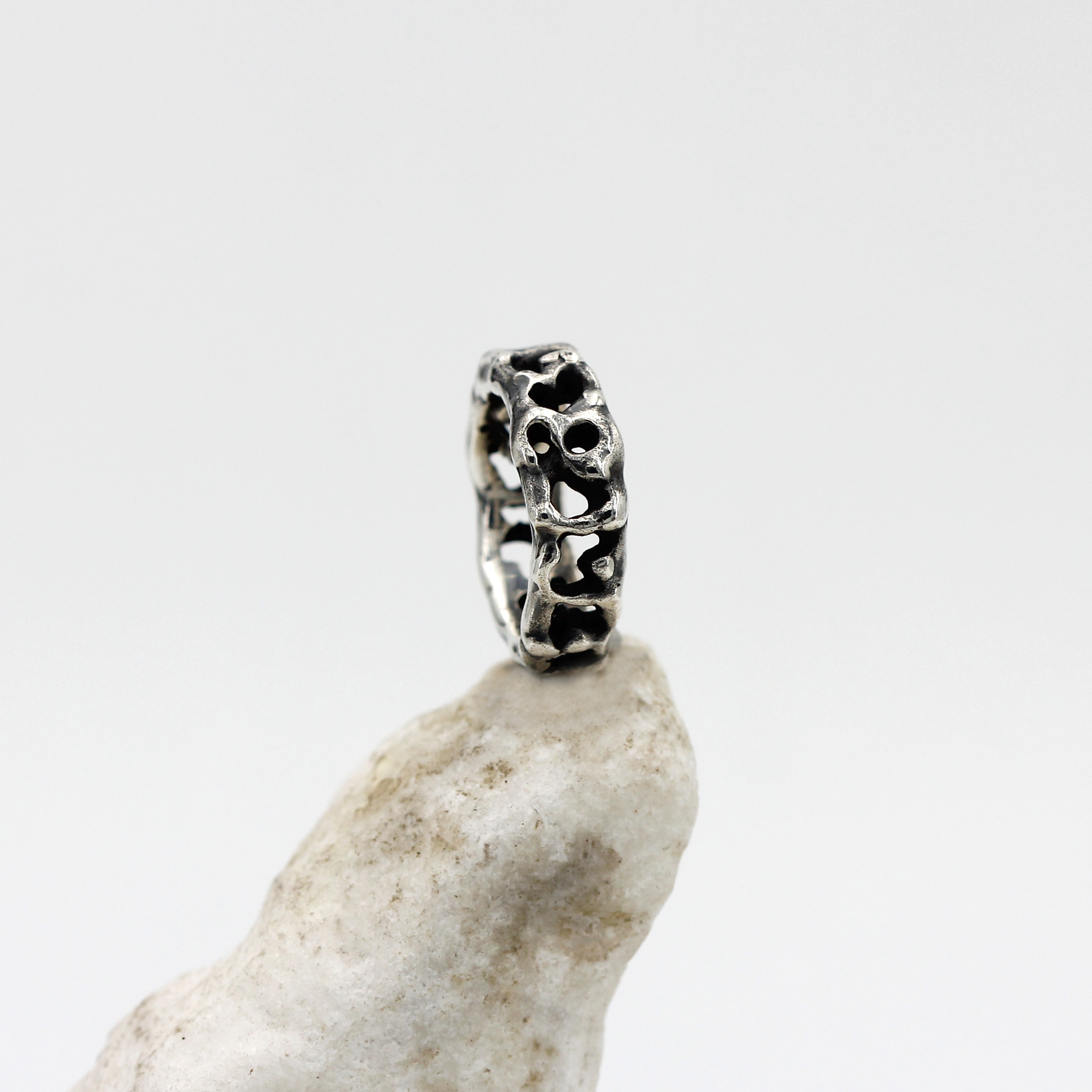 Anna Gioielli Marte anello fascia argento 925 altezza 5,5 mm