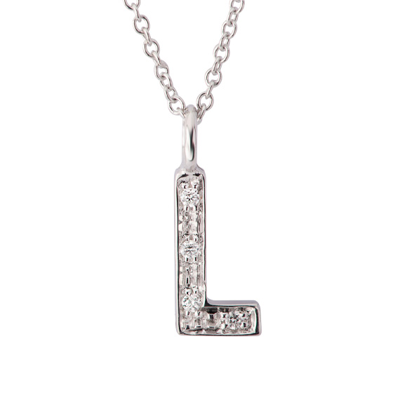 Polello Nomi d'Amore Collana Lettera L oro