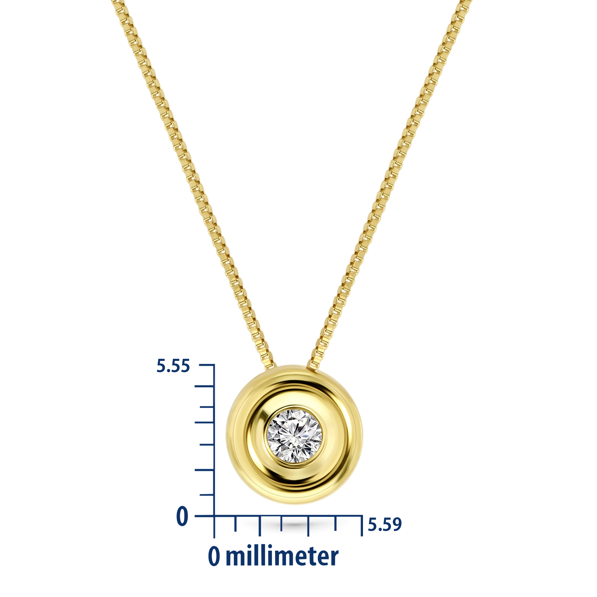 MIORE Collana Oro Giallo 18KT 750