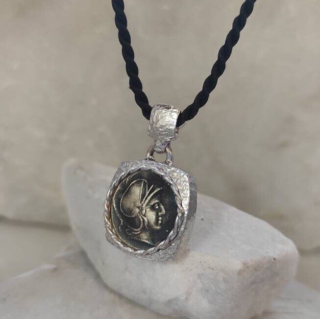 Anna Gioielli Monete Romane Pendente Moneta Romana Argento