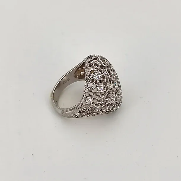 Anna Gioielli Stile Orafo Fiorentino anello oro diamanti 1,38 ct