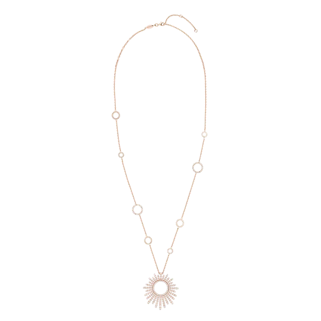 Korloff Divine Fougue JDFP03 sautoir oro rosa diamanti