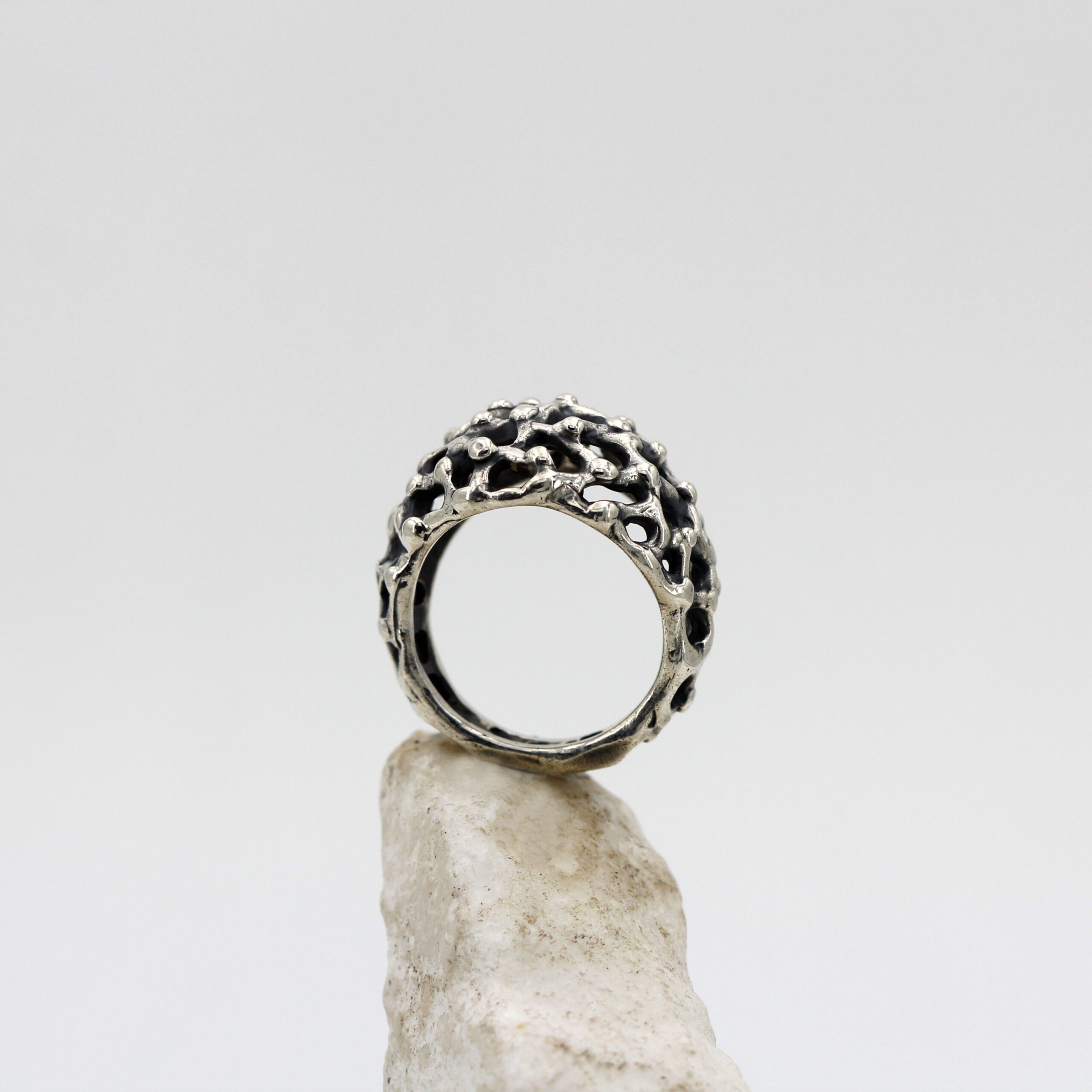 Anna Gioielli Collezione Marte Anello fascia argento bombato 10,20 g