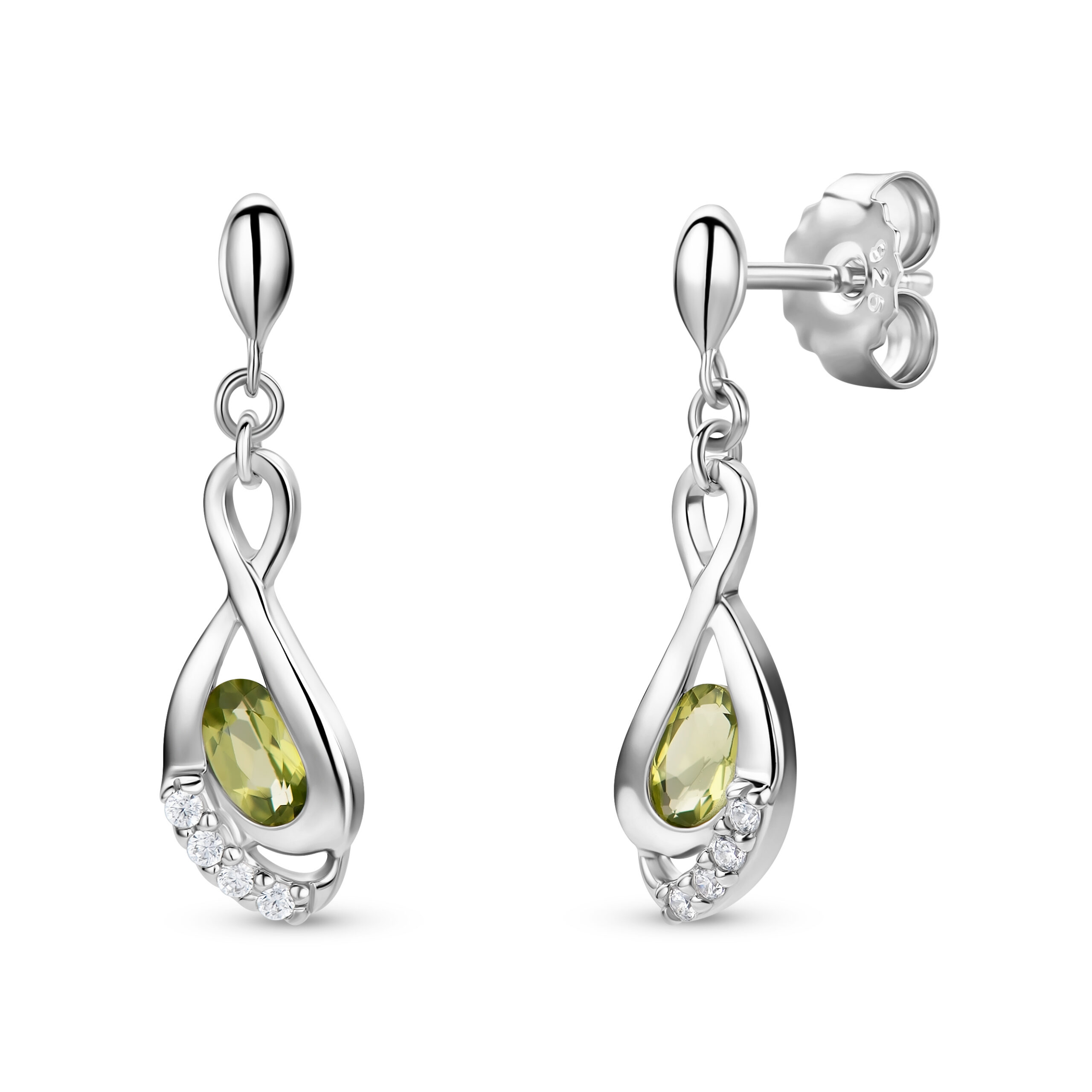 Miore Earrings orecchini argento 925 peridoto