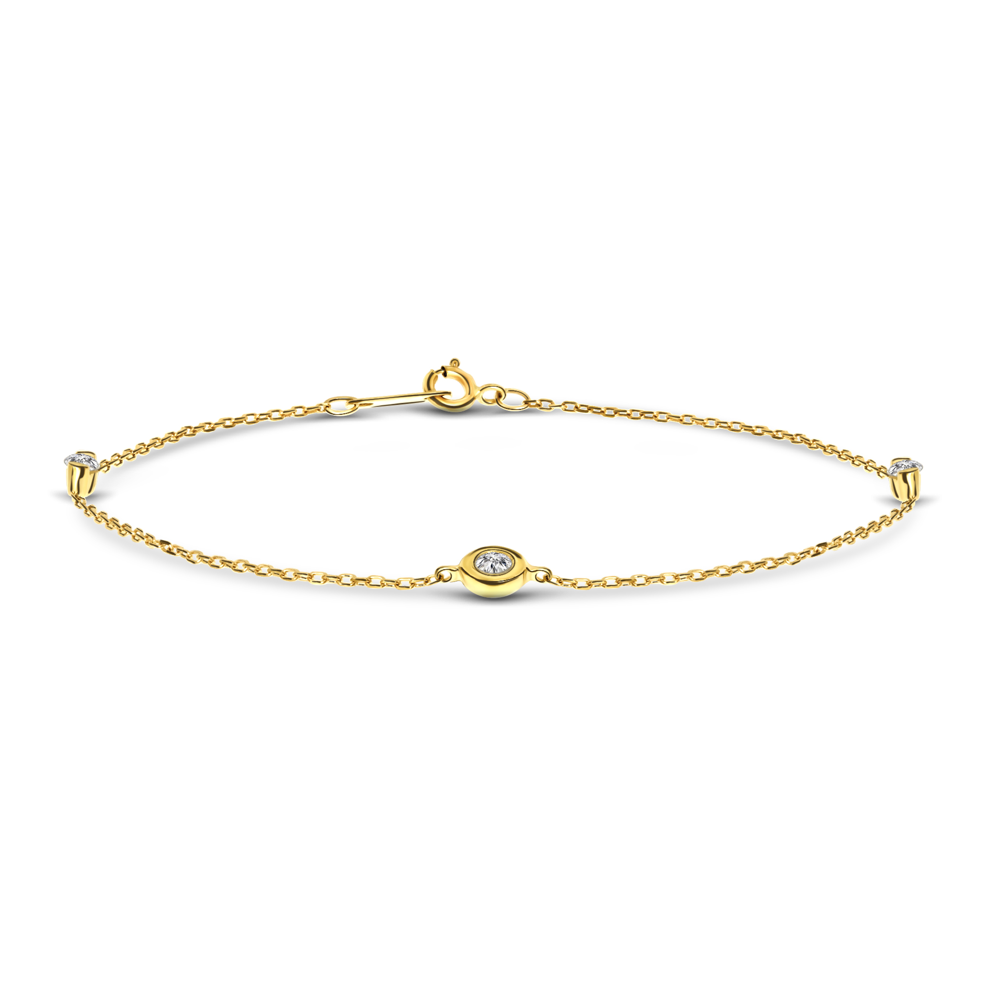 Miore Bracciale Oro Giallo 9Kt 375
