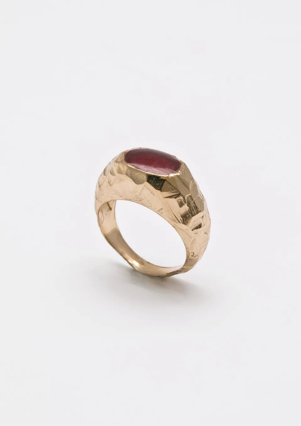 Voodoo Jewels Bold Shapes Tulm anello bronzo dorato glitter