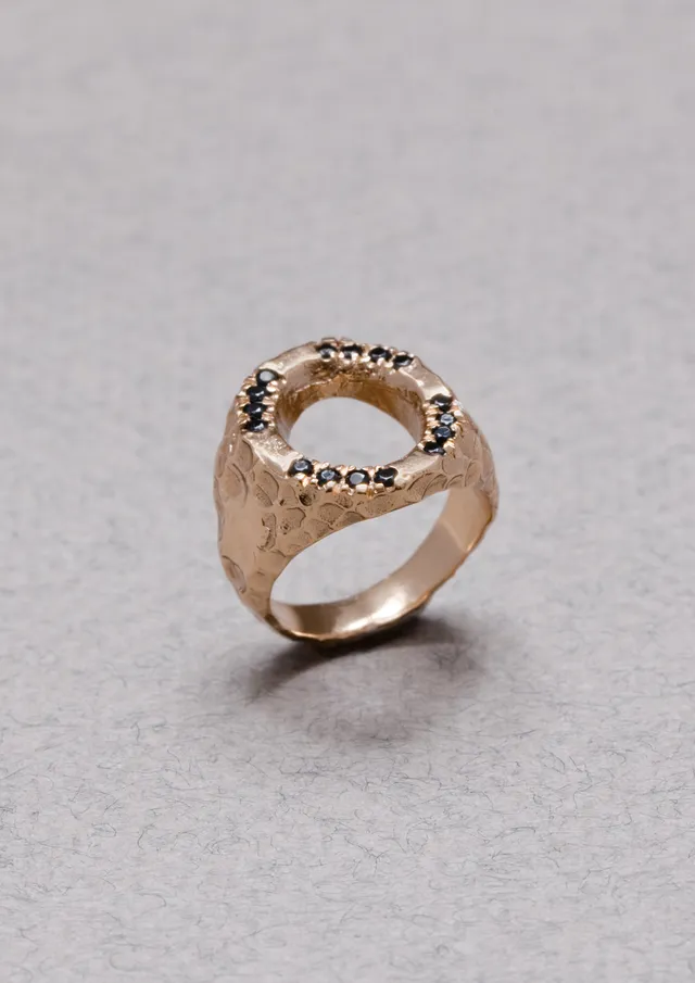 Voodoo Jewels Sigilla Hole sigillum anello bronzo dorato M