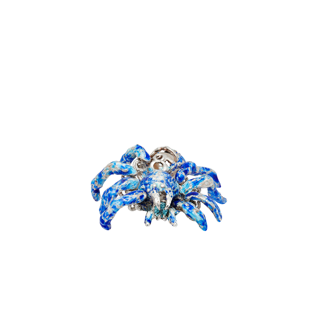 Giulia Iosco Sculpture Blue Tarantula collana donna