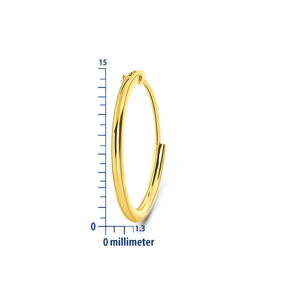 Miore Orecchini oro giallo 14kt 585