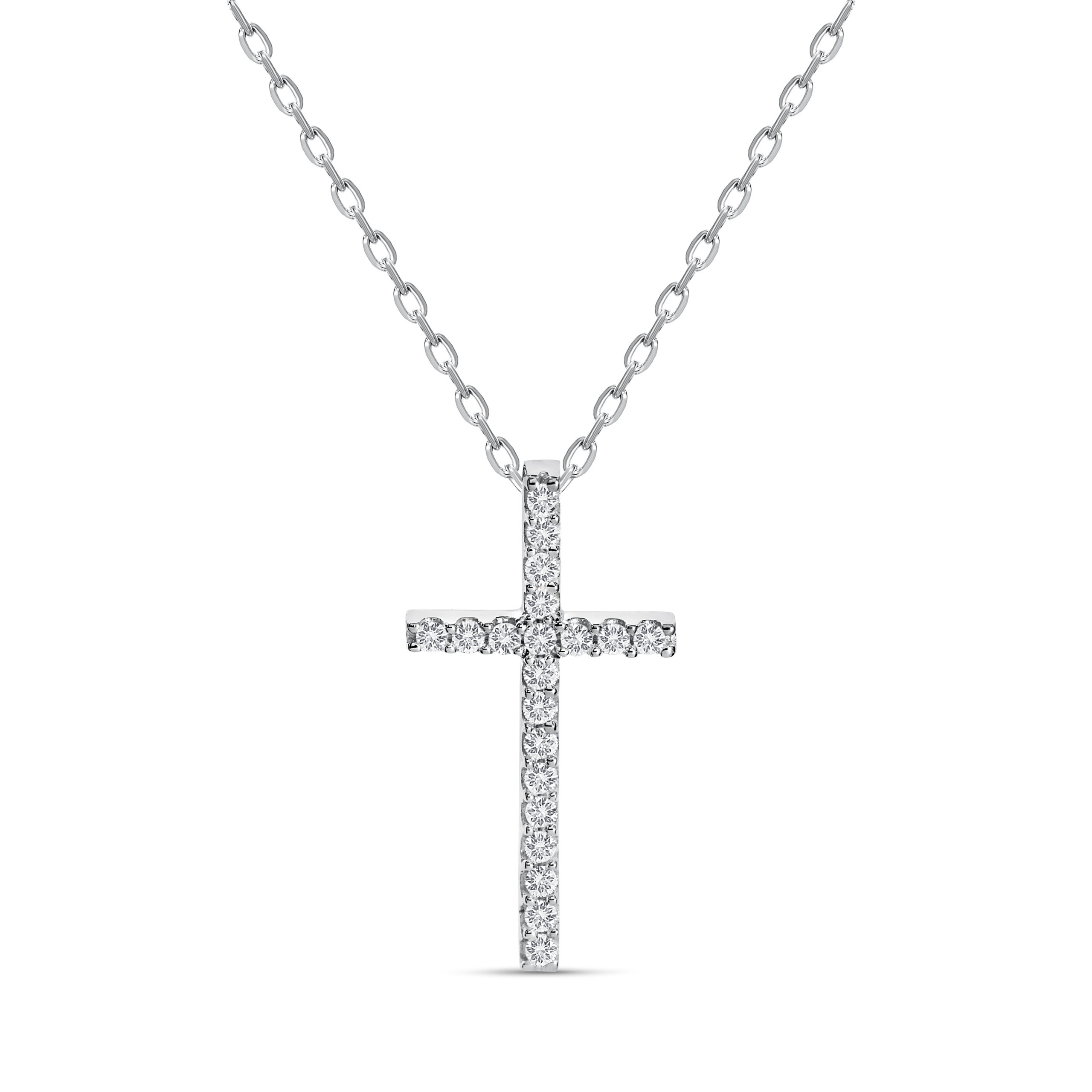 Miore Necklace Collana Oro Bianco 9KT 375