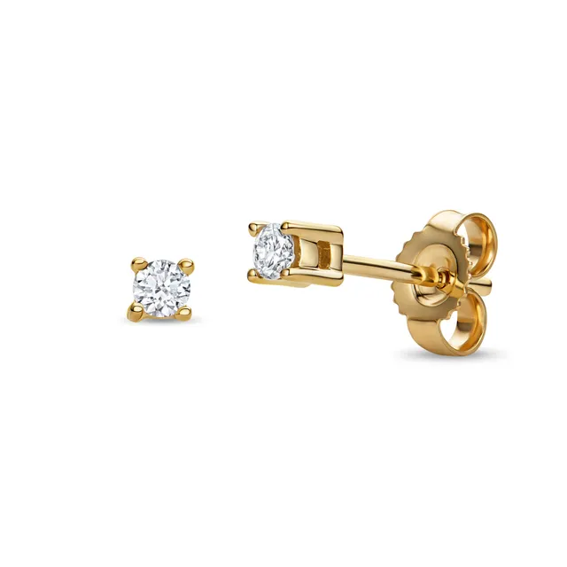 Miore Orecchini Oro Giallo 14Kt 585