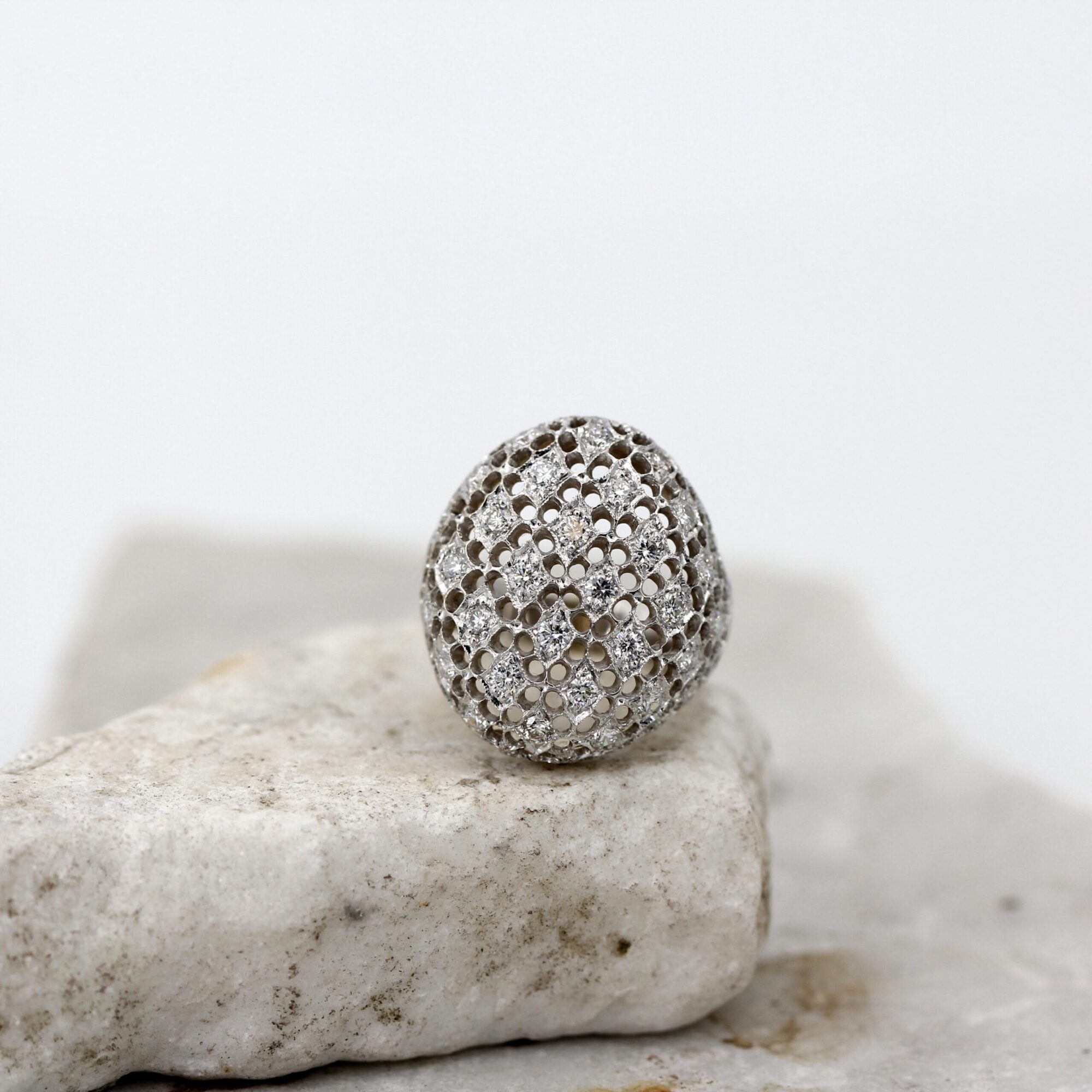 Anna Gioielli Stile Orafo Fiorentino anello oro diamanti 1,38 ct